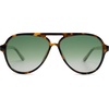 image:imageSOJOS Classic Polarized Aviator Sunglasses for Women Men Retro Trendy Aviators Shades SJ2201TortoiseGradient Green