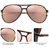 image:imageSOJOS Classic Polarized Aviator Ultra Lightweight Flexible Men Women Sunglasses JOURNEY SJ2065Pink