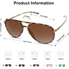 image:imageSOJOS Classic Polarized Aviator Ultra Lightweight Flexible Men Women Sunglasses JOURNEY SJ2065Tortoise