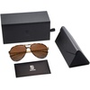 image:imageSOJOS Classic Polarized Aviator Ultra Lightweight Flexible Men Women Sunglasses JOURNEY SJ2065Tortoise