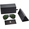 image:imageSOJOS Classic Polarized Aviator Ultra Lightweight Flexible Men Women Sunglasses JOURNEY SJ2065Turquoise