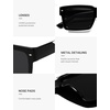 image:imageSOJOS Classic Retro Square Polarized Sunglasses Womens Mens 80s 90s Trendy Rectangle Shades SJ2393BlackGrey