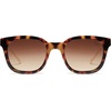 image:imageSOJOS Classic Square Polarized Sunglasses Womens Mens Retro Trendy UV400 Sunnies SJ2050Amber TortoiseBrown