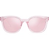 image:imageSOJOS Classic Square Polarized Sunglasses Womens Mens Retro Trendy UV400 Sunnies SJ2050Clear PinkPink Mirrored