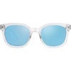 image:imageSOJOS Classic Square Polarized Sunglasses Womens Mens Retro Trendy UV400 Sunnies SJ2050ClearBlue Mirrored