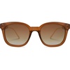 image:imageSOJOS Classic Square Polarized Sunglasses Womens Mens Retro Trendy UV400 Sunnies SJ2050Dark BrownBrown