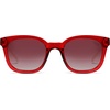 image:imageSOJOS Classic Square Polarized Sunglasses Womens Mens Retro Trendy UV400 Sunnies SJ2050RedReddish Brown