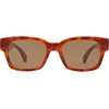 image:imageSOJOS Classic Square Polarized Sunglasses for Women Men Trendy Unisex Design SJ2372BrownBrown