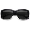 image:imageSOJOS Classic Thick Rectangle Polarized Sunglasses for Women Men Trendy 90s Square Frame Shades SJ2635BlackGrey