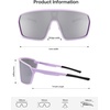 image:imageSOJOS Cycling Sport Glasses for Women Man UV400 Protection Wrap Around Lightweight TR90 Frame Sunglasses SJ2353PurpleSilver