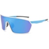 image:imageSOJOS Cycling Sport Glasses for Women Man UV400 Protection Wrap Around Lightweight TR90 Frame Sunglasses SJ2353WhiteBlue