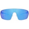 image:imageSOJOS Cycling Sport Glasses for Women Man UV400 Protection Wrap Around Lightweight TR90 Frame Sunglasses SJ2353WhiteBlue
