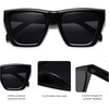 image:imageSOJOS Fashion Oversized Square Cat Eye Polarized Sunglasses for Women Trendy Cateye Style Womens Sunglasses SJ2179BlackGrey