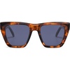 image:imageSOJOS Fashion Oversized Square Cat Eye Polarized Sunglasses for Women Trendy Cateye Style Womens Sunglasses SJ2179Brown TortoiseDusty Blue