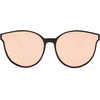 image:imageSOJOS Fashion Round Sunglasses for Women Men Oversized Vintage Shades SJ2057BlackPink