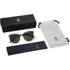 image:imageSOJOS Fashion Round Sunglasses for Women Men Oversized Vintage Shades SJ2057ClearGreen