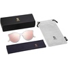 image:imageSOJOS Fashion Round Sunglasses for Women Men Oversized Vintage Shades SJ2057ClearPink