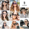 image:imageSOJOS Fashion Round Sunglasses for Women Men Oversized Vintage Shades SJ2057ClearPink