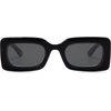image:imageSOJOS Kids Rectangle Nude Blue Sunglasses for Girls Toddler Baby Age 12 UV400 Protection Trendy Chunky Glasses SK5612ABlack