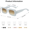 image:imageSOJOS Kids Rectangle Nude Blue Sunglasses for Girls Toddler Baby Age 12 UV400 Protection Trendy Chunky Glasses SK5612ABlue