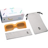 image:imageSOJOS Kids Rectangle Nude Blue Sunglasses for Girls Toddler Baby Age 12 UV400 Protection Trendy Chunky Glasses SK5612AOrange