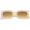 image:imageSOJOS Kids Rectangle Nude Blue Sunglasses for Girls Toddler Baby Age 12 UV400 Protection Trendy Chunky Glasses SK5612APink
