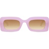 image:imageSOJOS Kids Rectangle Nude Blue Sunglasses for Girls Toddler Baby Age 12 UV400 Protection Trendy Chunky Glasses SK5612APurple