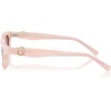 image:imageSOJOS Narrow Rectangle Sunglasses for Women Polarized UV400 Acetate Frame Retro Classic with Coral Accent Lace CoralPinkPink