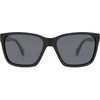 image:imageSOJOS Ocean Collection Polarized Sunglasses Men Square Recycled Fishing Net frame EcoFriendly UV400 Shades Pacific OceanBlackGrey