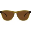 image:imageSOJOS Ocean Collection Retro Polarized Large Rectangular Sunglasses Women Men Recycled Plastic Ecofriendly Shades BaleenOlive GreenBrown