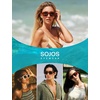 image:imageSOJOS Ocean Collection Sunglasses Womens Trendy Polarized SquareEcoFriendly Recycled Sun GlassesRectangle ShadesMoonbeamBlue