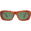 image:imageSOJOS Ocean Collection Sunglasses Womens Trendy Polarized SquareEcoFriendly Recycled Sun GlassesRectangle ShadesMoonbeamTortoise
