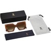image:imageSOJOS Oversized Polarized Sunglasses for Women Big Designer Womens Trendy Square Shades SJ2205Caramel BrownBrown