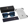 image:imageSOJOS Oversized Polarized Sunglasses for Women Big Designer Womens Trendy Square Shades SJ2205Dark BlueBlue