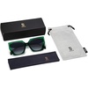 image:imageSOJOS Oversized Polarized Sunglasses for Women Big Designer Womens Trendy Square Shades SJ2205Dark GreenGrey
