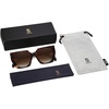 image:imageSOJOS Oversized Polarized Sunglasses for Women Big Designer Womens Trendy Square Shades SJ2205Dark TortoiseBrown
