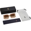 image:imageSOJOS Oversized Polarized Sunglasses for Women Big Designer Womens Trendy Square Shades SJ2205Light BrownBrown