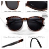 image:imageSOJOS Oversized Round Polarized Sports Sunglasses for Women Men Ultralight TR90 Womens Mens Sport Sunglasses SJ2092Brown TortoiseGrey