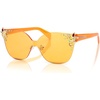 image:imageSOJOS Oversized Square Acetate LimitedEdition Sunglasses for Women with Star Accents UV400 Protection GlowheartOrange