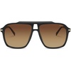 image:imageSOJOS Polarized Oversized Aviator Sunglasses for Men Women Square Pilot UV400 De Sol Para hombre SJ2647BlackBrown