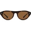 image:imageSOJOS Polarized Retro Oval Cat Eye Sunglasses for Women 90s Small Y2K Vintage TR90 Sun Glasses SJ2727Brown TortoiseBrown