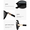 image:imageSOJOS Polarized Retro Oval Sunglasses for Women Chic Vintage 90s Y2K Sunnies UV400 Trendy Designer Sun Glasses SJ2703BlackGrey