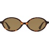 image:imageSOJOS Polarized Retro Oval Sunglasses for Women Chic Vintage 90s Y2K Sunnies UV400 Trendy Designer Sun Glasses SJ2703Brown TortoiseBrown