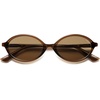 image:imageSOJOS Polarized Retro Oval Sunglasses for Women Chic Vintage 90s Y2K Sunnies UV400 Trendy Designer Sun Glasses SJ2703BrownBrown