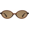 image:imageSOJOS Polarized Retro Oval Sunglasses for Women Chic Vintage 90s Y2K Sunnies UV400 Trendy Designer Sun Glasses SJ2703BrownBrown