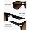 image:imageSOJOS Polarized Round Sunglasses for Men Women TR90 Frame UV Protection Mens Womens Sun Glasses SJ2669BlackBrown Grading