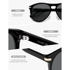 image:imageSOJOS Polarized Round Sunglasses for Men Women TR90 Frame UV Protection Mens Womens Sun Glasses SJ2669BlackGrey