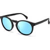 image:imageSOJOS Polarized Round Sunglasses for Women Men TR90 Small Vintage Y2K UV400 Protection SJ2710BlackBlue