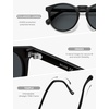 image:imageSOJOS Polarized Round Sunglasses for Women Men TR90 Small Vintage Y2K UV400 Protection SJ2710BlackGrey