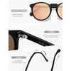 image:imageSOJOS Polarized Round Sunglasses for Women Men TR90 Small Vintage Y2K UV400 Protection SJ2710BlackPink